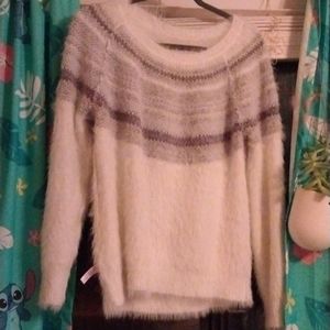 Fuzzy sweater